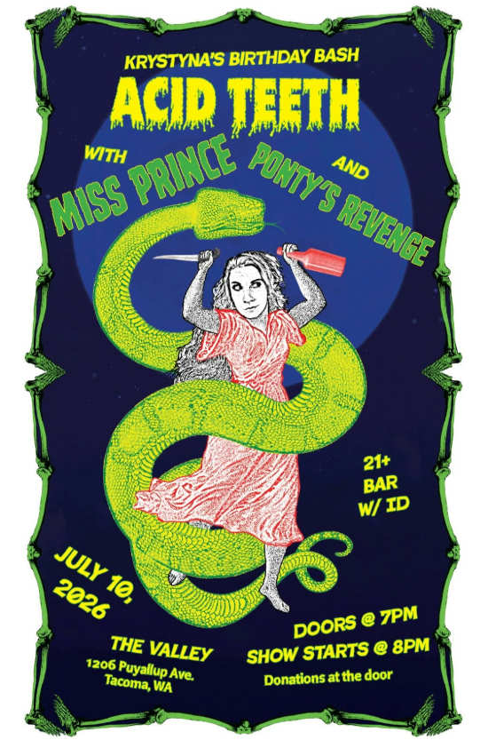 Show poster: Acid Teeth