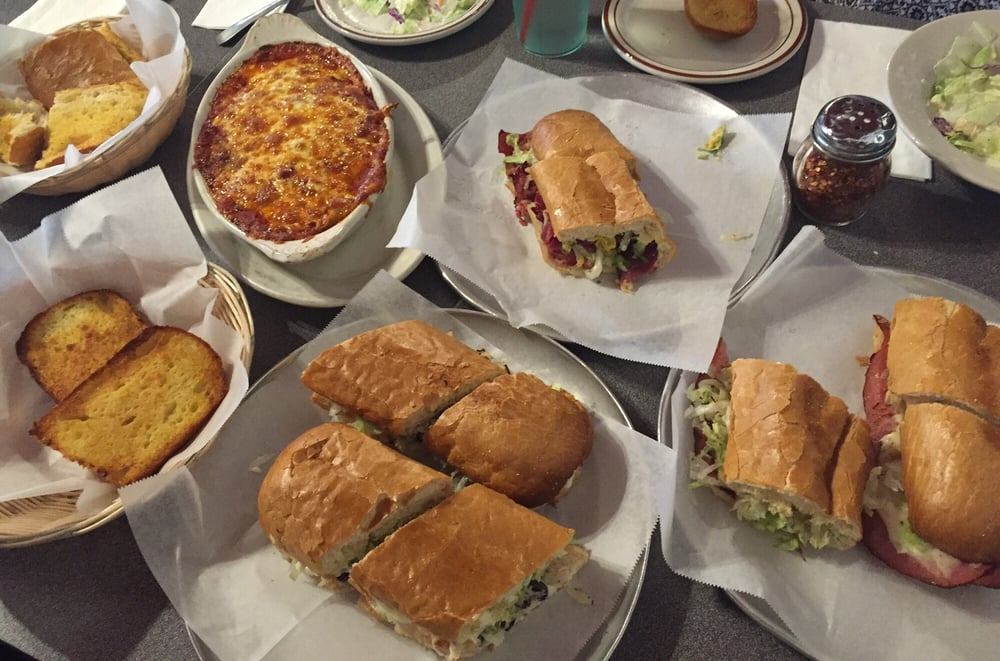 Set table at Athens Pizza